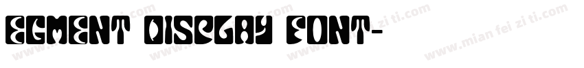 egment display font字体转换